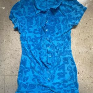 jaded london terry cloth onesie